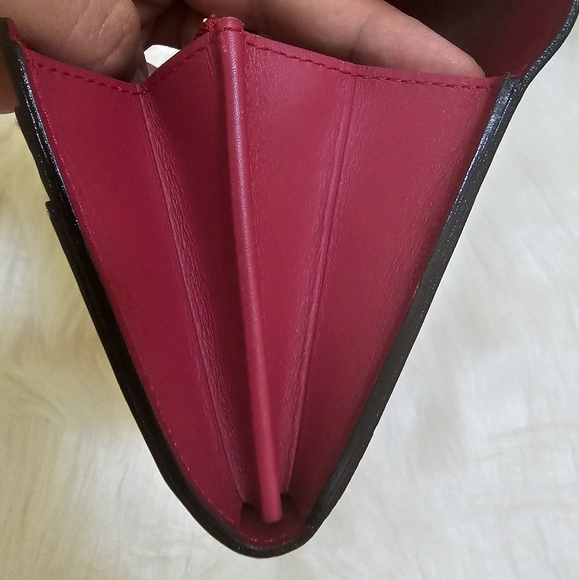 ❤️🎉HOST PICK 🎉❤️Authentic LV Sarah Long Wallet Portefeuille Monogram Vernis - Picture 12 of 16